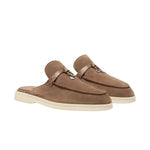 Loro Piana Charms Walk Babouche Suede Caribu