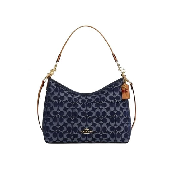 Coach Laurel Shoulder Bag In Signature Denim