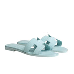 Hermes Oran Sandal Baby Blue
