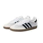Adidas Samba OG Crystal white/Core white/Silver Metallic