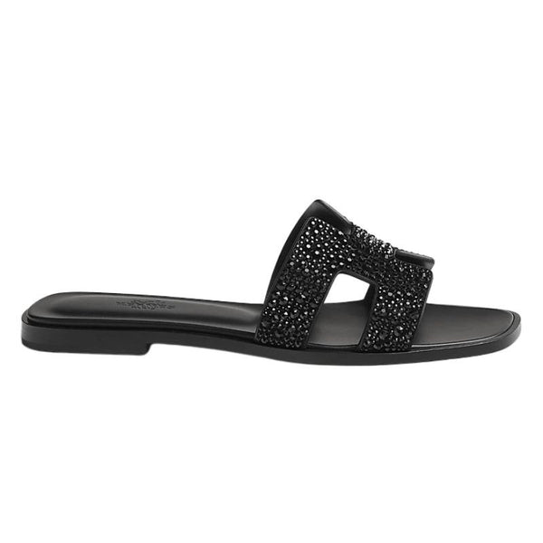 Hermes Oran sandal - Noir