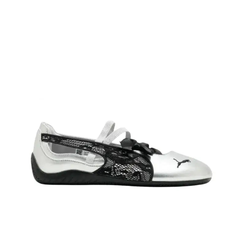 Puma SpeedCat Ballet Laces Silver Black