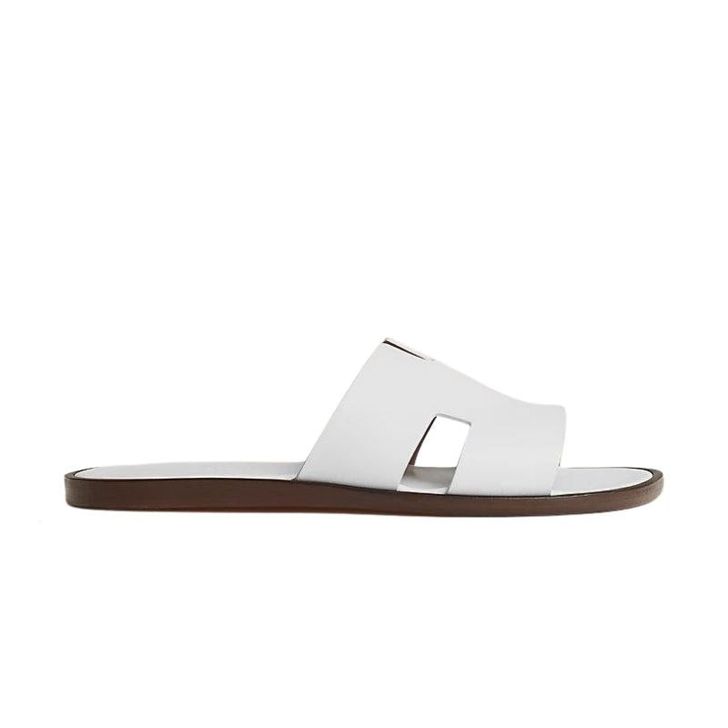 Hermès Izmir Sandal White