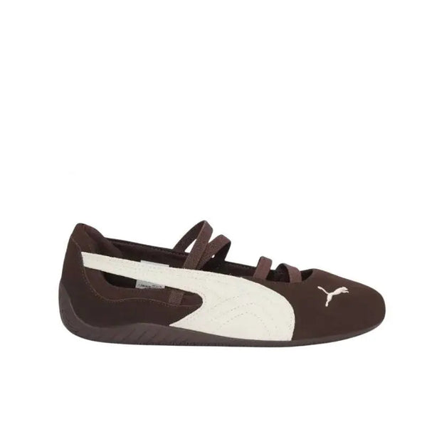 Theluxechamber Ballerine Speedcat Suede Cafe da donna