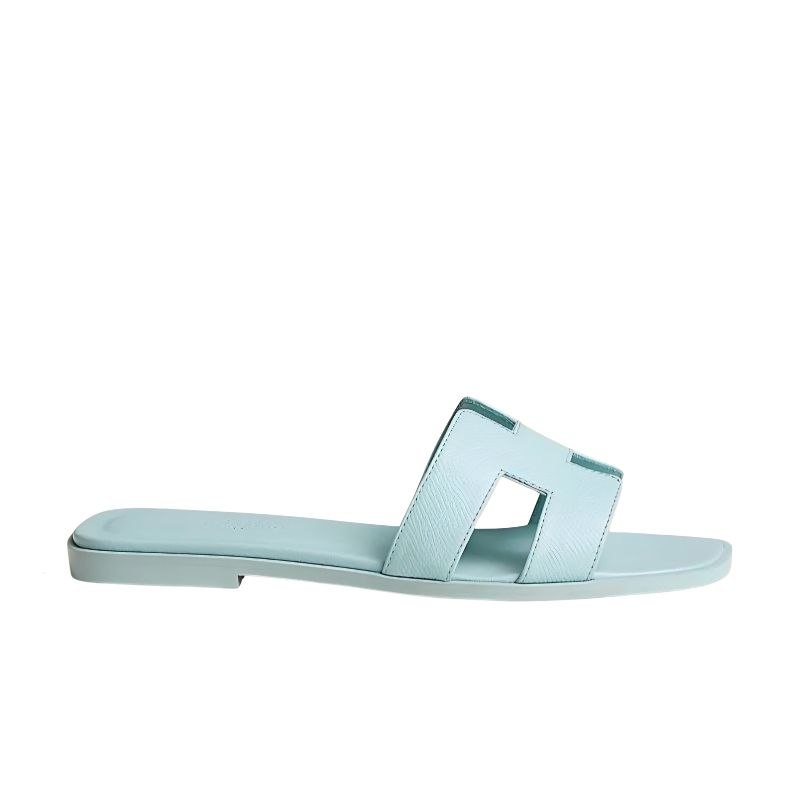 Hermes Oran Sandal Baby Blue