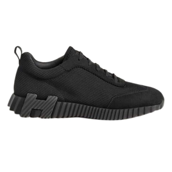 HERMES MEN BLACK BOUNCING SNEAKER